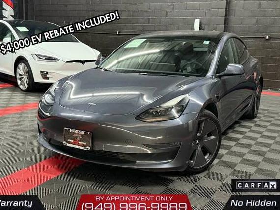 TESLA MODEL 3 2022 5YJ3E1EAXNF286616 image